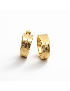 Pendientes Oro Trapecio...
