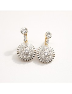 Pendientes Oro Bicolor...