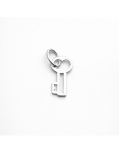 Colgante Oro Blanco Llave