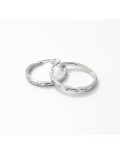 Pendientes Oro Blanco Aro...