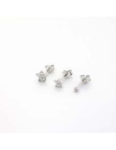 Pendientes Plata Trio...