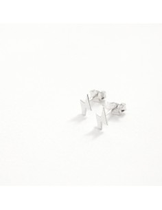 Pendientes Plata Rayo Mini...