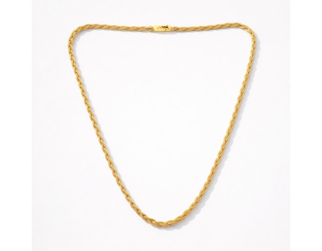 Gargantilla Oro Trenza