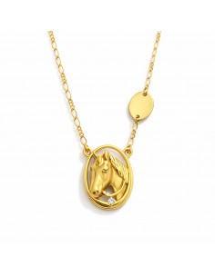 Gargantilla Oro Caballo...