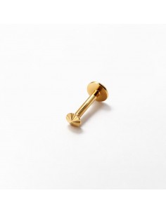 Piercing Oro Labio Bola...