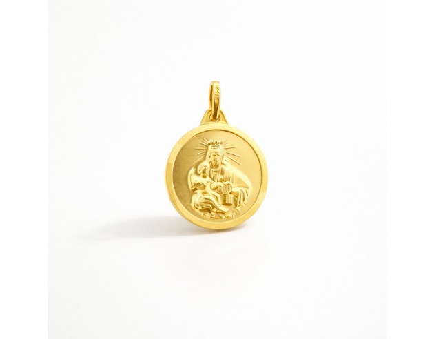Medalla Oro Escapulario