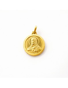 Medalla Oro Escapulario 2