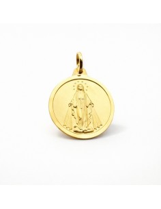 Medalla Oro Virgen de Fátima