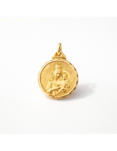 Medalla Oro Escapulario