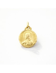 Medalla Oro Escapulario 2