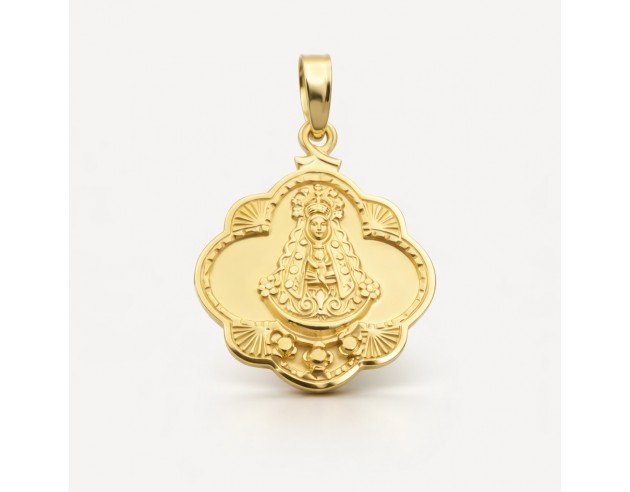 Medalla Oro Virgen del Rocío Pandereta