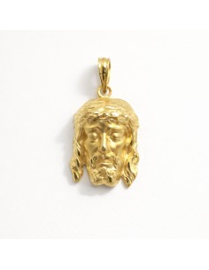 Cabeza de Cristo Oro Labrada