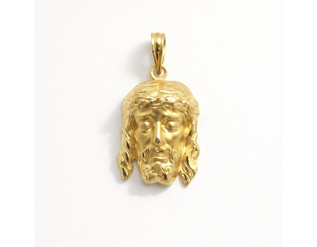Cabeza de Cristo Oro Labrada