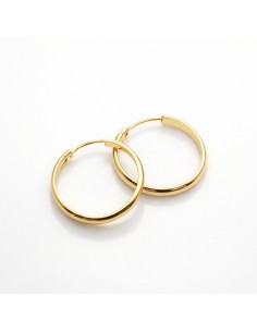 Pendientes Oro Aros Media...