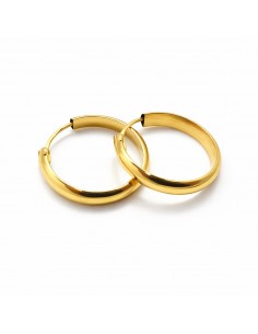Pendientes Oro Aros Media...