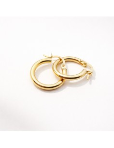 Pendientes Oro Aros Lisos...