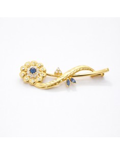 Broche Oro Margarita con...