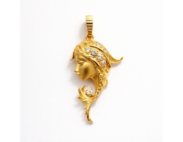 Colgante Oro Horóscopo Piscis