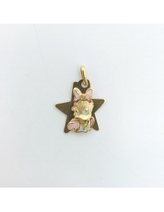 Colgante Oro Disney Daisy...