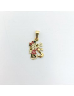 Colgante Oro Disney Minnie...