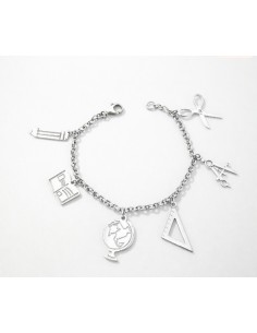 Pulsera Plata Motivos...
