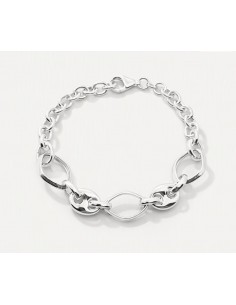 Pulsera Plata Eslabones...