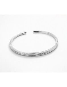 Pulsera Plata Rigida...