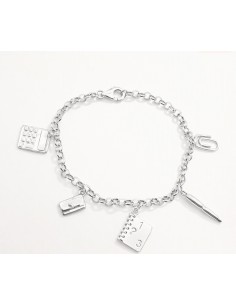 Pulsera Plata Cadena...