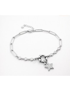 Pulsera Plata Cadena Figaro...